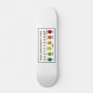 Skateboard Diagramme Médicale d'outil d'évaluation de doule