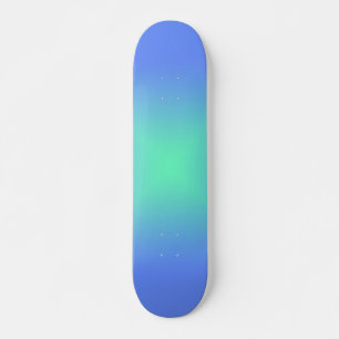 Skateboard Diamond gradient blue to aquamarine green