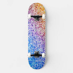 Skateboard Diamond Sparkle Ombre