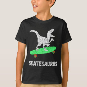 Skateboard Dinosaur Skateboard fahrender T-Rex Lus T-Shirt