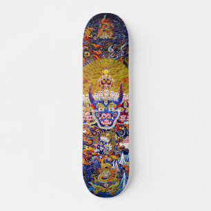 Skateboard divinité de mort de l'Cool oriental tibethan mand