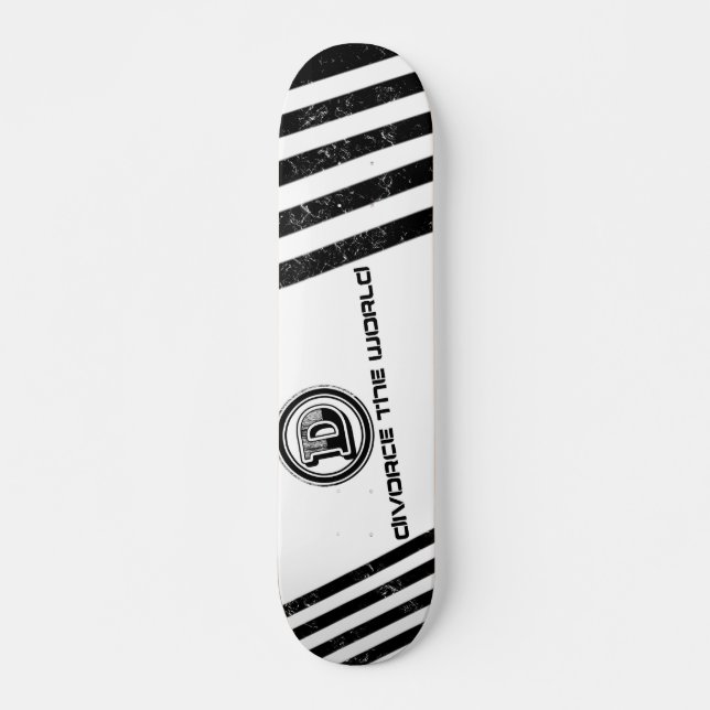 Skateboard Divorcez la plate-forme 1 du monde (Devant)