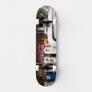 Skateboard Dixon, Nouveau-Mexique, États-Unis. Voiture ancien