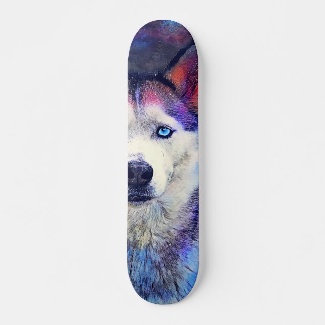 Skateboard #dog enroué de #skateboard de chien de planche à (Devant)