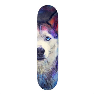 Skateboard #dog enroué de #skateboard de chien de planche à