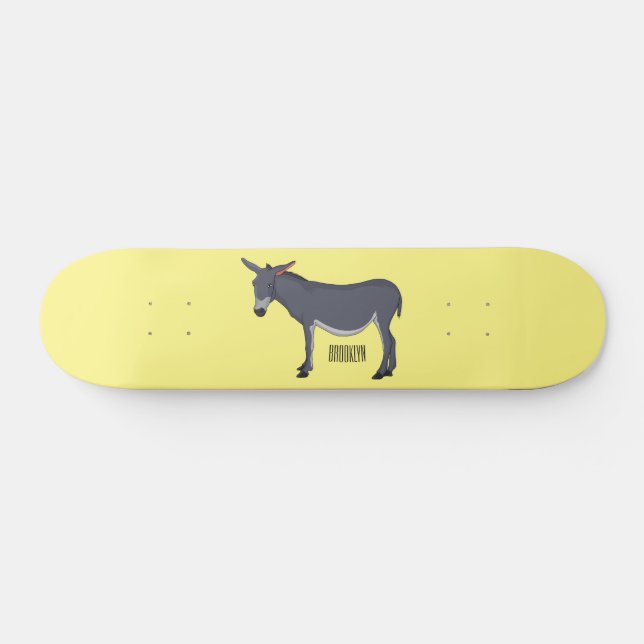 Skateboard Donkey cartoon (Horz)