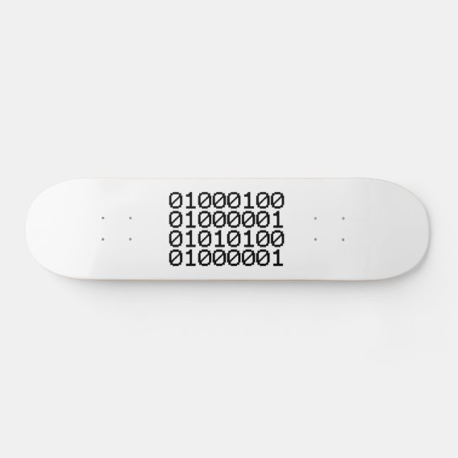 SKATEBOARD DONNÉES BINAIRES (Horz)