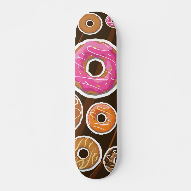 Skateboard Donuts Classiques (Devant)