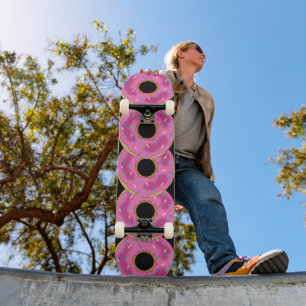 SKATEBOARD DONUTS PINK GIRLS SKATEBOARDS