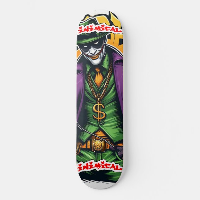 Skateboard Dorsales inimiques (Recto)