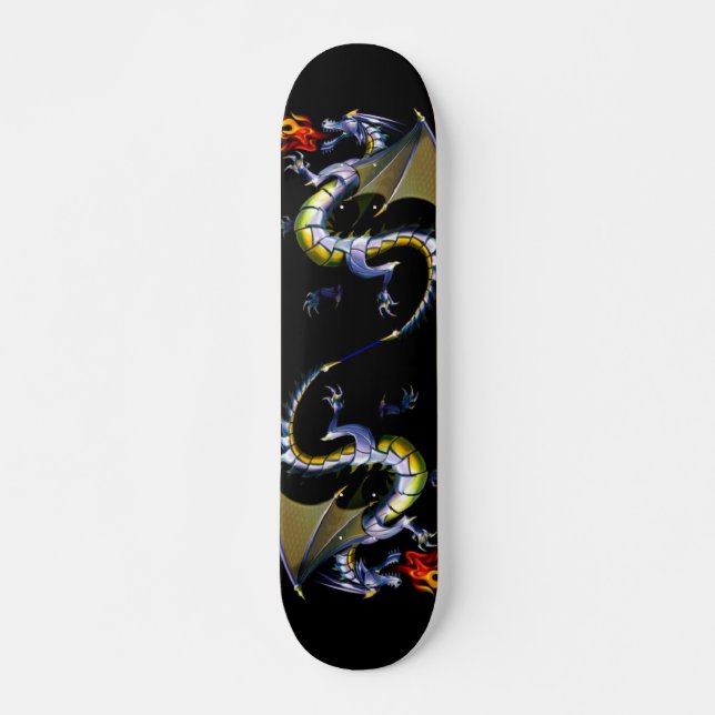Skateboard Double planche à roulettes de dragons (Devant)
