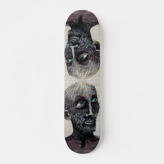 Skateboard Double vision (Devant)