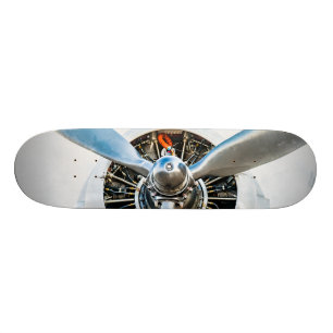 Skateboard Douglas DC-3 Aircraft. Hélice
