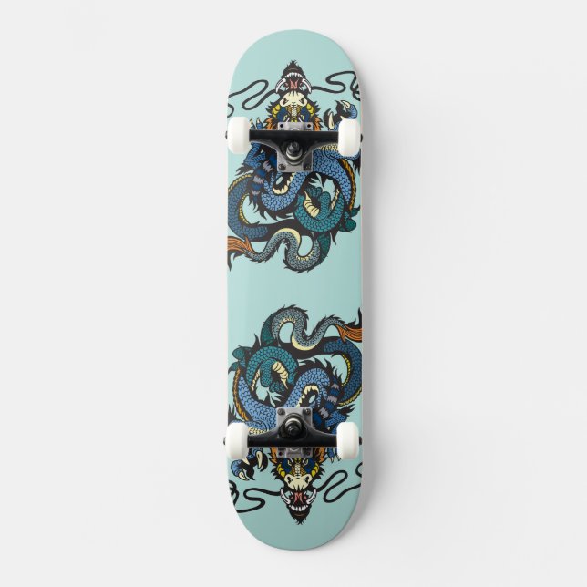 Skateboard dragon (Recto)