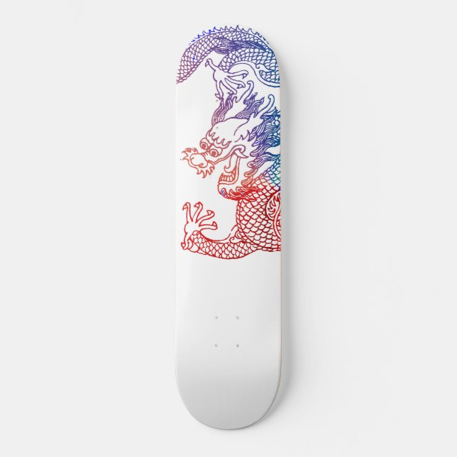 Skateboard Dragon chinois (Recto)