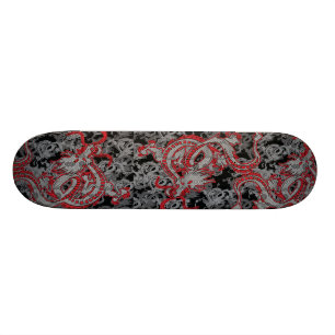 Skateboard Dragon chinois - année du dragon