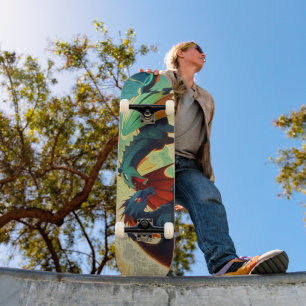 Skateboard Dragon contre Pégase