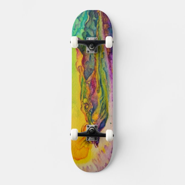 Skateboard Dragon de planche à roulettes ! (Recto)