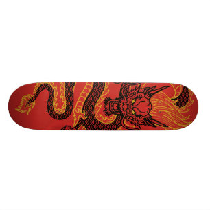 Skateboard Dragon : D'or