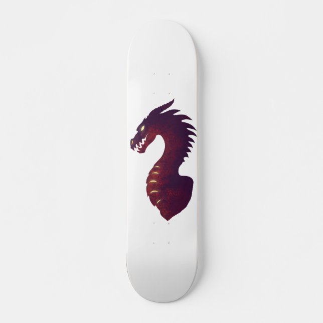 Skateboard Dragon médiéval (Devant)