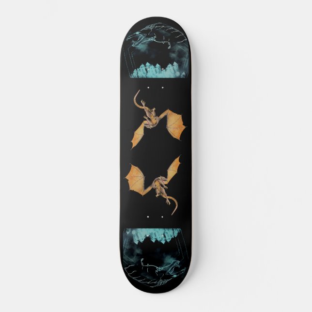 Skateboard Dragon Mist (Recto)