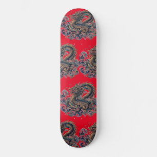 Skateboard Dragon Patinage complet en néon vert préconstruit