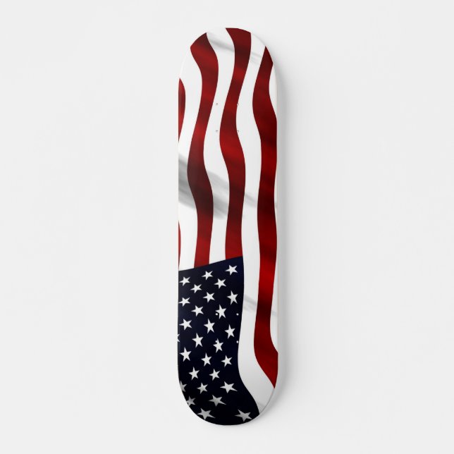 Skateboard Drapeau américain (Devant)