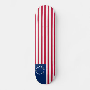 Skateboard Drapeau américain Betsy Ross