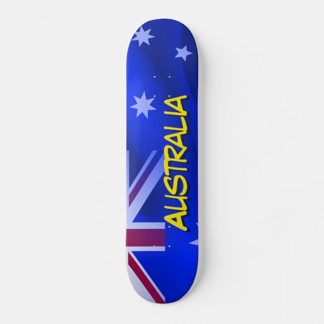 Skateboard Drapeau australien (Recto)