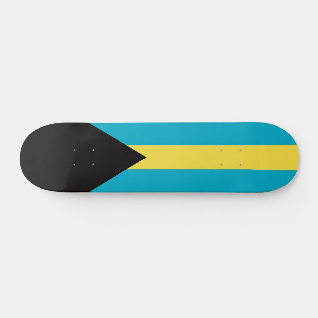 Skateboard Drapeau bahaméen (Horz)