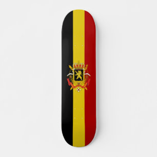 Skateboard Drapeau belge
