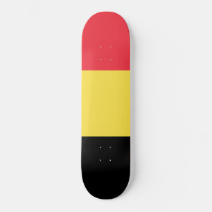 Skateboard Drapeau belge