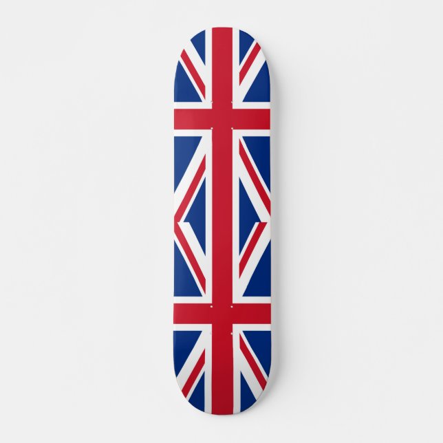 Skateboard Drapeau britannique Royal Union Jack (Devant)