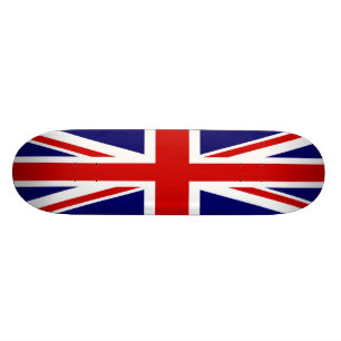Skateboard Drapeau britannique Union Jack