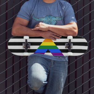 Skateboard Drapeau d'allié straight de SlipperyJoe lisse arc-