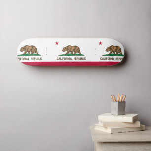 Skateboard Drapeau de Californie