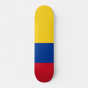 Skateboard Drapeau de Colombie