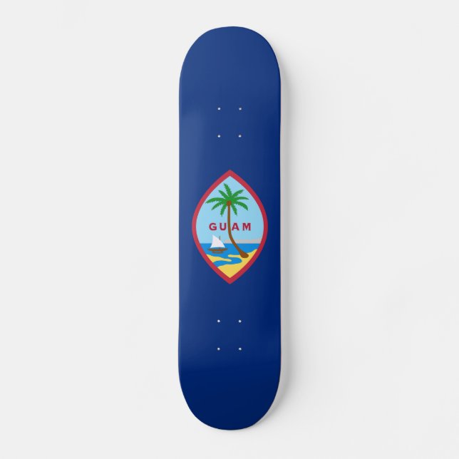 Skateboard Drapeau de Guam (Recto)