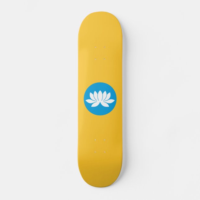 Skateboard Drapeau de Kalmoukie (Recto)