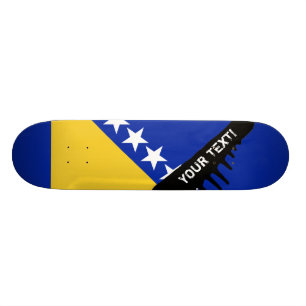 Skateboard Drapeau de la Bosnie