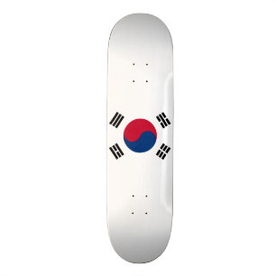Skateboard Drapeau de la Corée du Sud