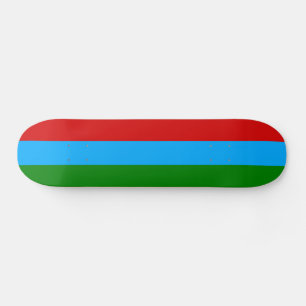 Skateboard Drapeau de la République de Carélie