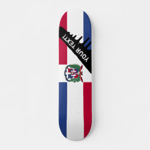 Skateboard Drapeau de la République dominicaine