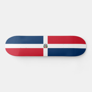 Skateboard Drapeau de la République Dominicaine