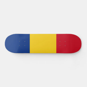 Skateboard Drapeau de la Roumanie
