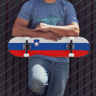 Skateboard Drapeau de la Slovénie