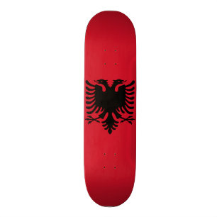 Skateboard Drapeau de l'Albanie
