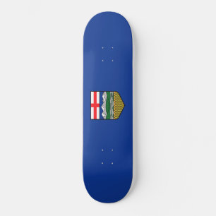 Skateboard Drapeau de l'Alberta
