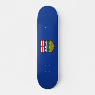 Skateboard Drapeau de l'Alberta - CANADA