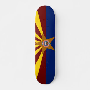 Skateboard Drapeau de l'Arizona